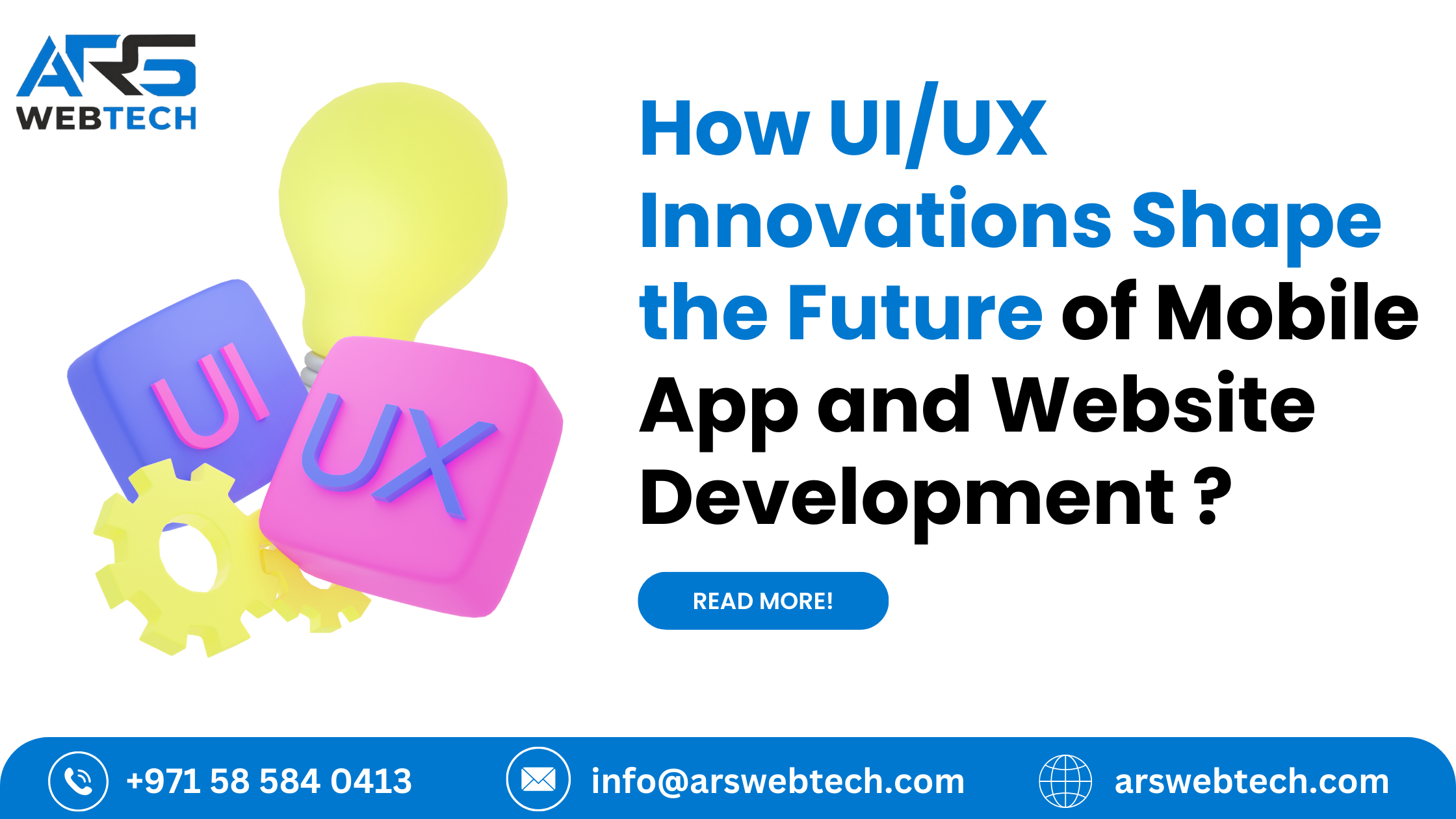 How UI/UX Innovations Shape the Future of Mobile App and Website Development
