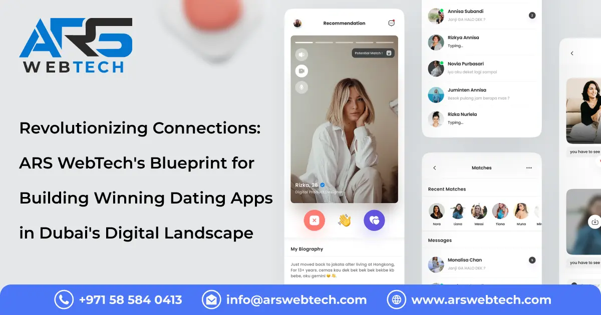 Revolutionizing Romance: Insider Strategies for Crafting Successful Dating Apps with ARS WebTech