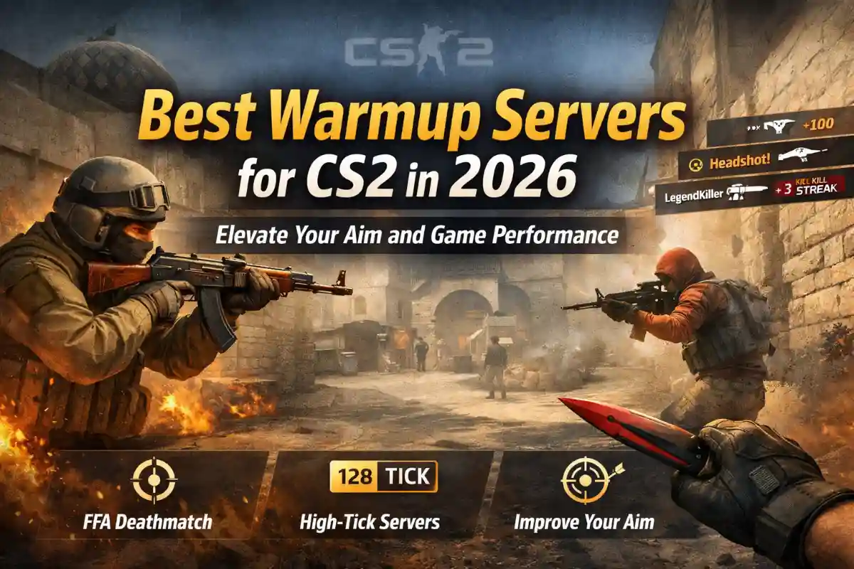 Best CS2 warmup servers 2026 deathmatch gameplay for improving aim and reflexes