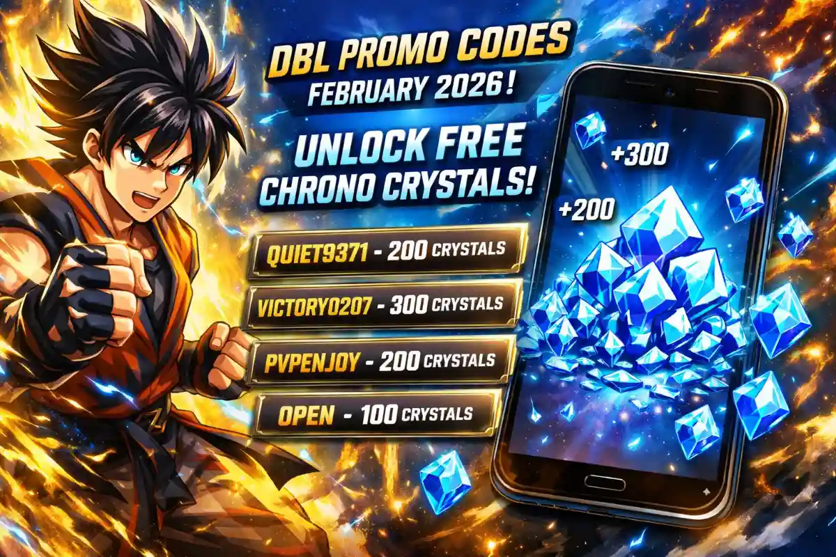 Dragon Ball Legends promo codes February 2026 free Chrono Crystals