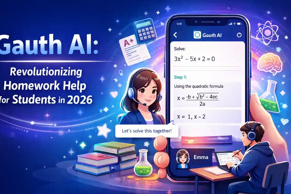 Gauth AI homework helper app interface showing step-by-step math solutions